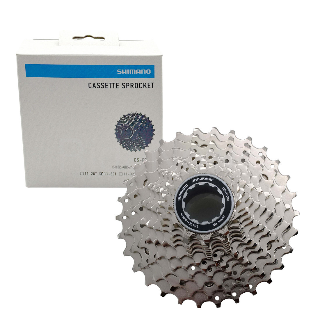 SHIMANO 105 CS-R7000 11-Speed Cassette Sprocket, Cyclocross/Road Bike 11-30T