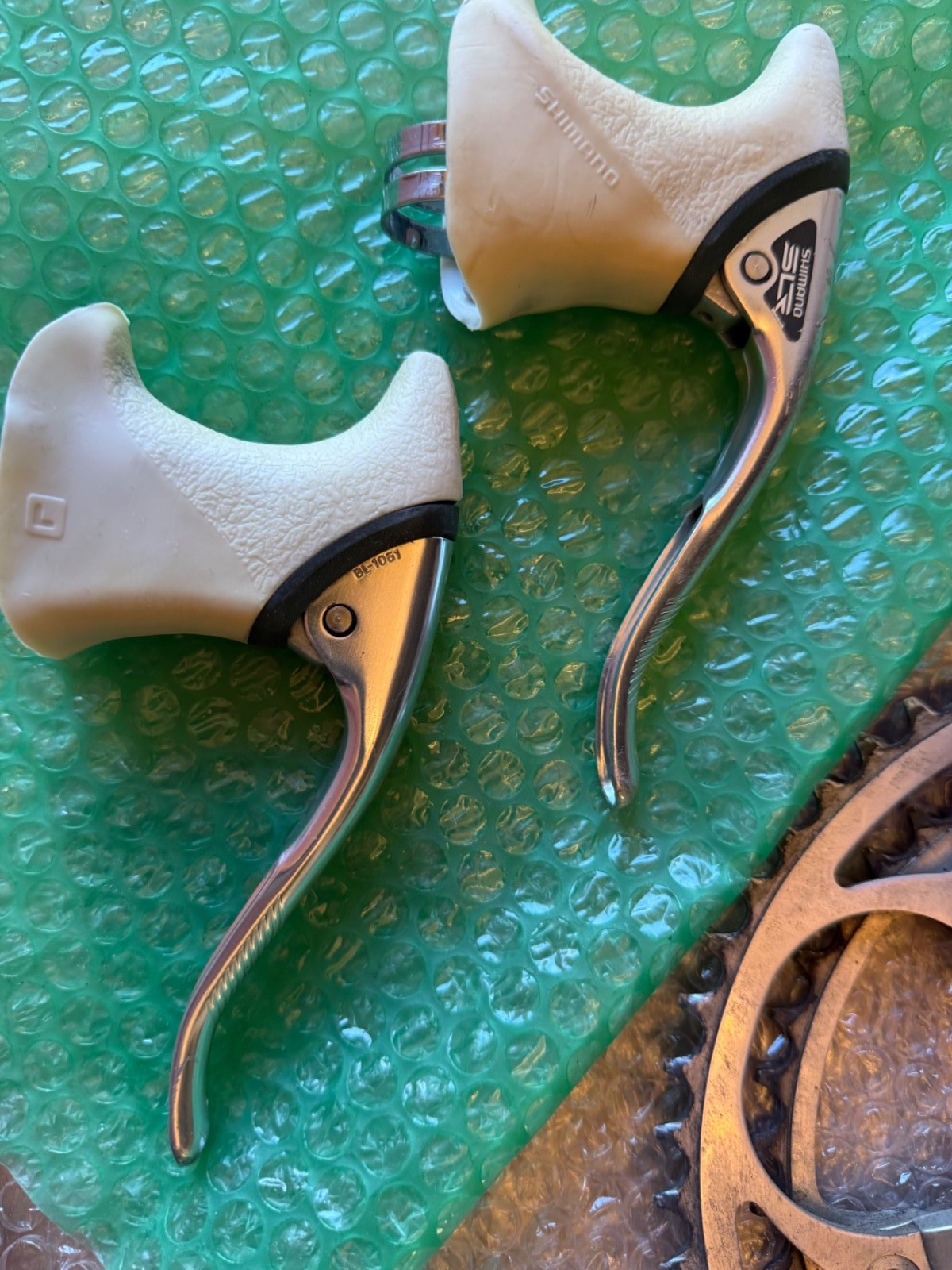Shimano 105 series 1050 6 Spd Group ITALIAN Derailleurs, Brakes, Shifters – USED