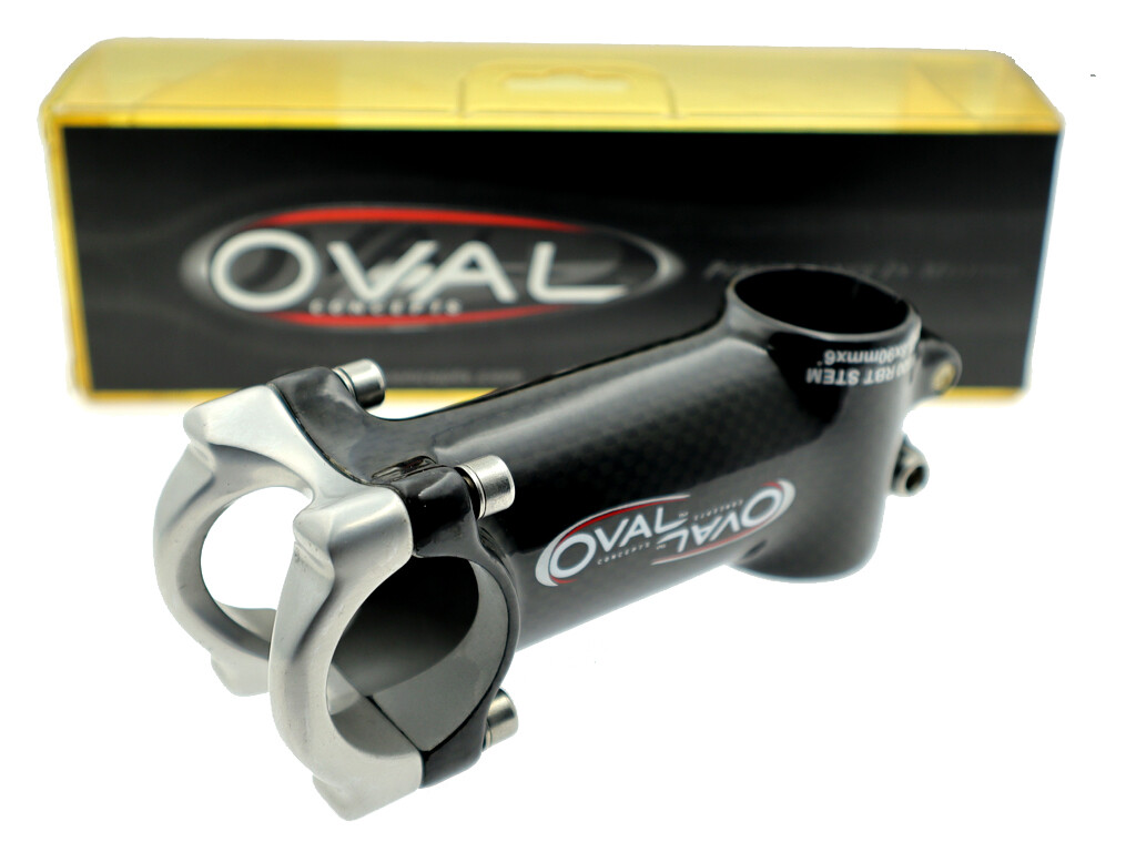 Oval Concepts M800 RBT 3K Carbon Alu Stem 1-1/8″ x 31.8mm x 90-110-120mm ±6°