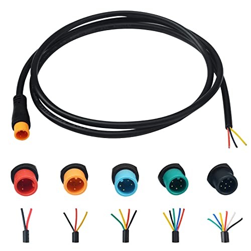 Extension Cable 2Pin/3Pin/4Pin/5Pin/6Pin Waterproof Plug 3pin Male Connector