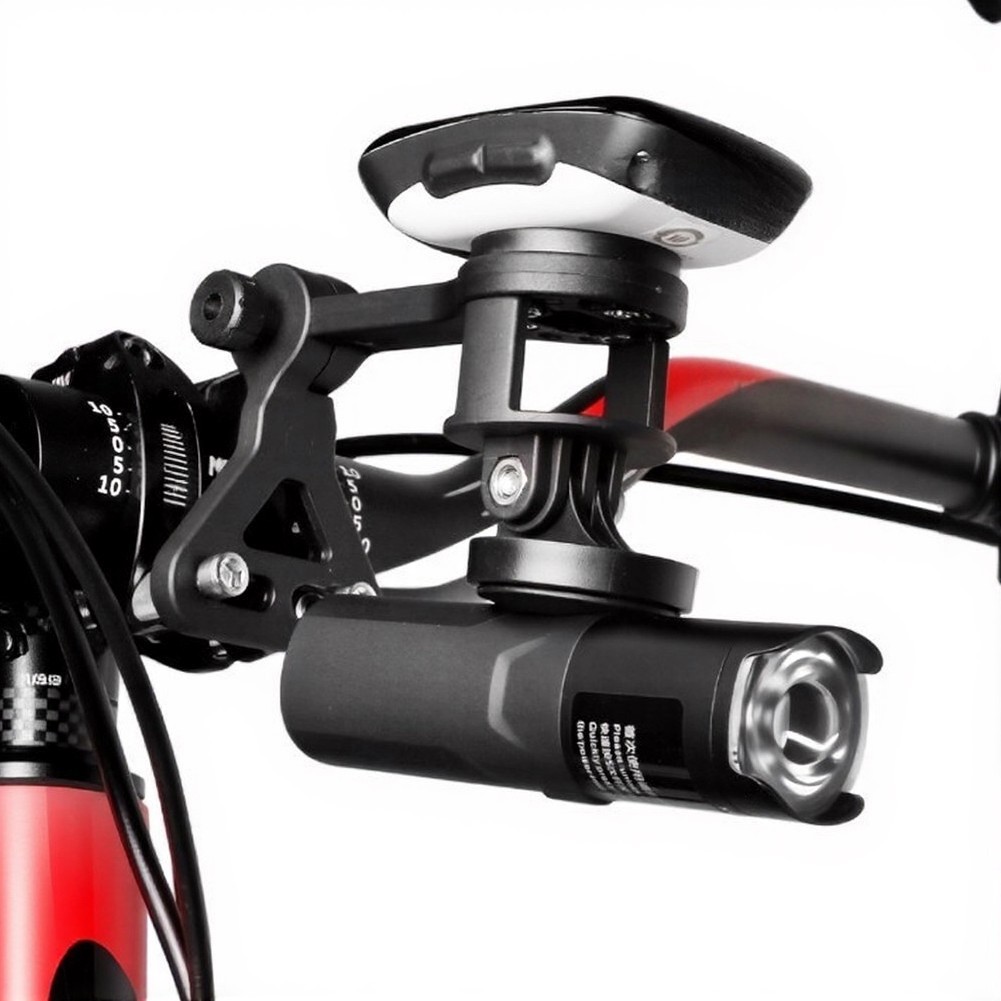 Extension Bracket for Bike Computer and Light Mount on Handlebar Stem 5-35mm