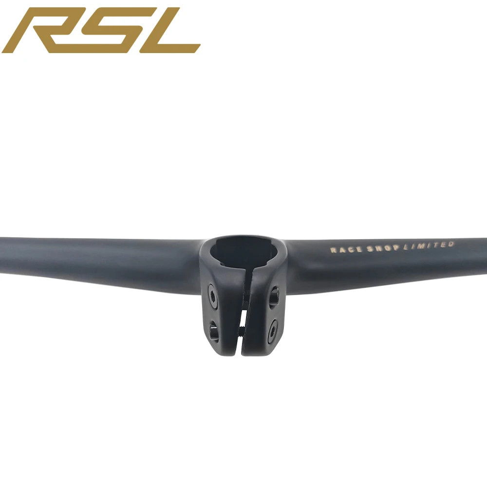 MTB Bicycle Carbon Integrated Handlebar 13° 28.6mm with Bike Computer Mounts