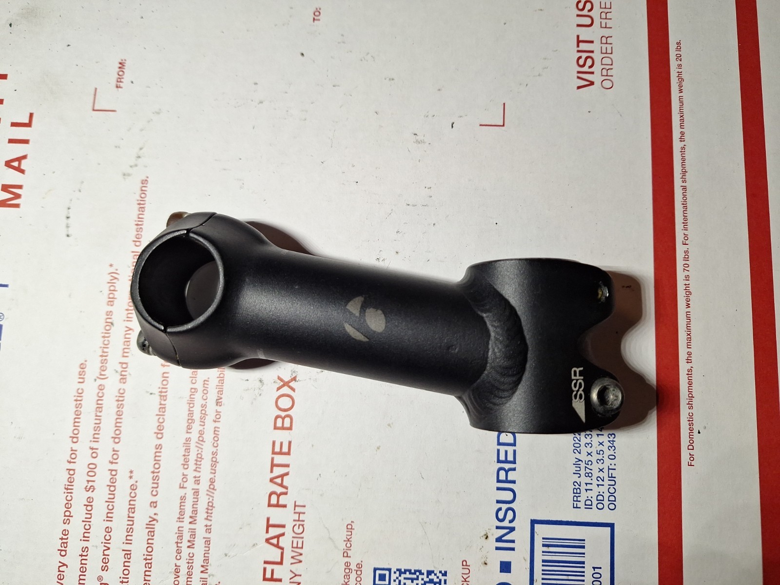 Bontrager Stem 25.4mm Clamp 105mm Reachfor Threadless Steerer
