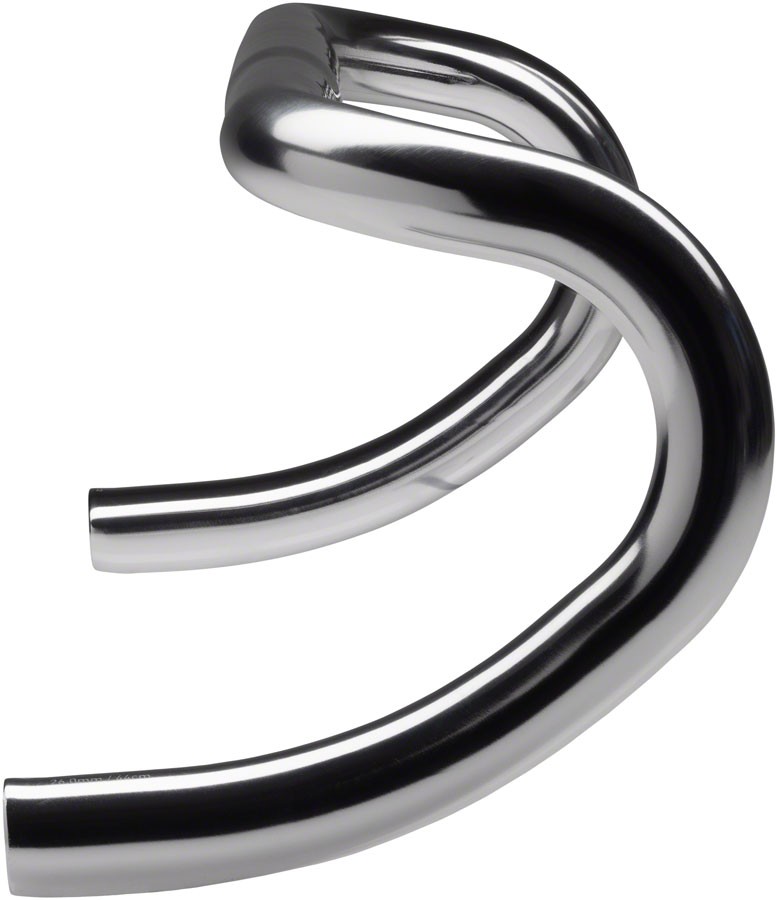 Dimension Short Drop Handlebar 26mm Clamp 44cm Width 340g Silver Aluminum