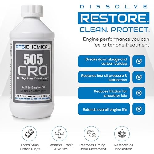 505 CRO Oil System Treatment – 12 oz Engine 505CRO Oil System Cleaner 12 FL OZ