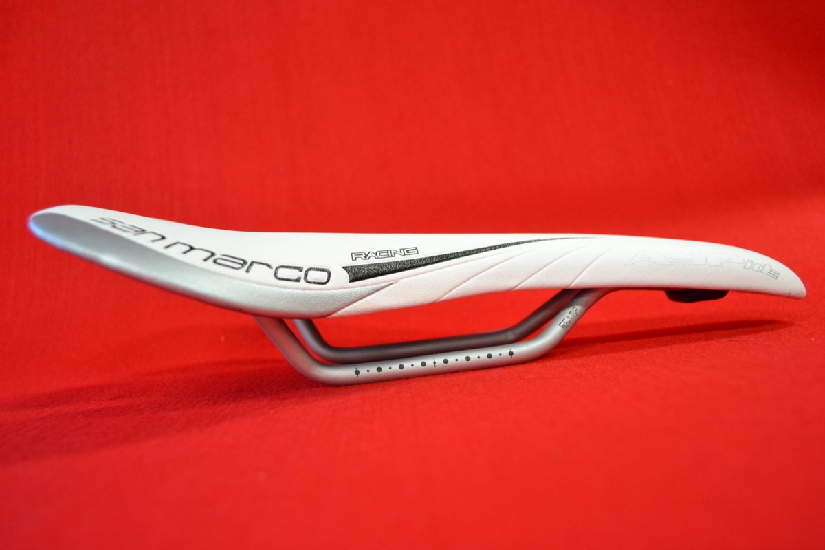 Lightweight Selle San Marco Aspide Racing White B1