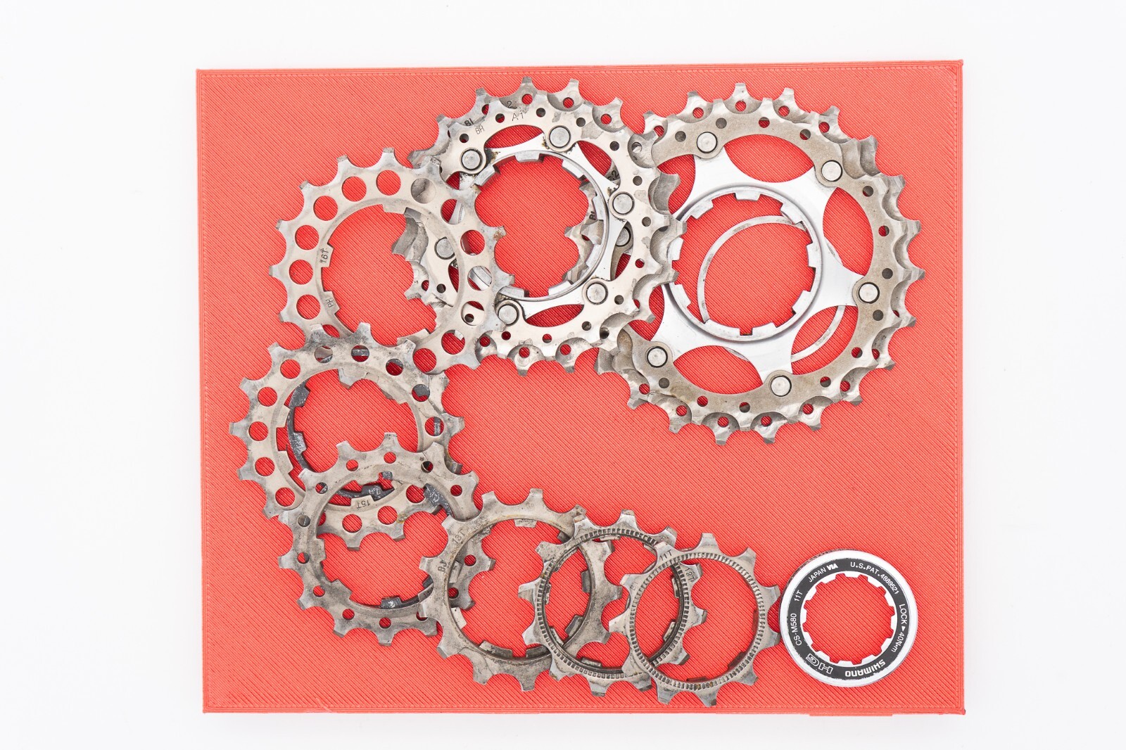 SHIMANO DURA ACE CS 7900 11 23 TITANIUM CASSETTE 10 SPEED ROAD BIKE VINTAGE 7800