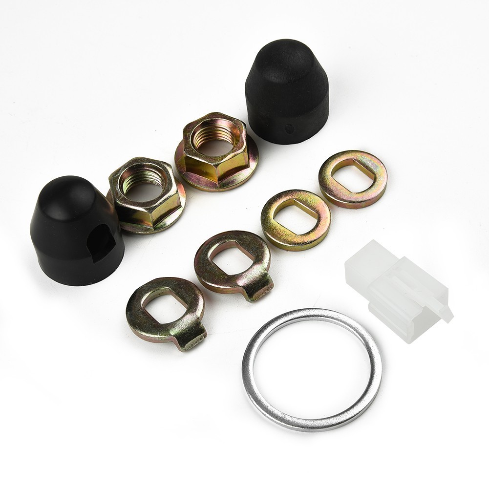 EBIKE E-bike Hub Motor Axle/M14 Lock Nut /lock Washer /spacer/nut Cover Kit