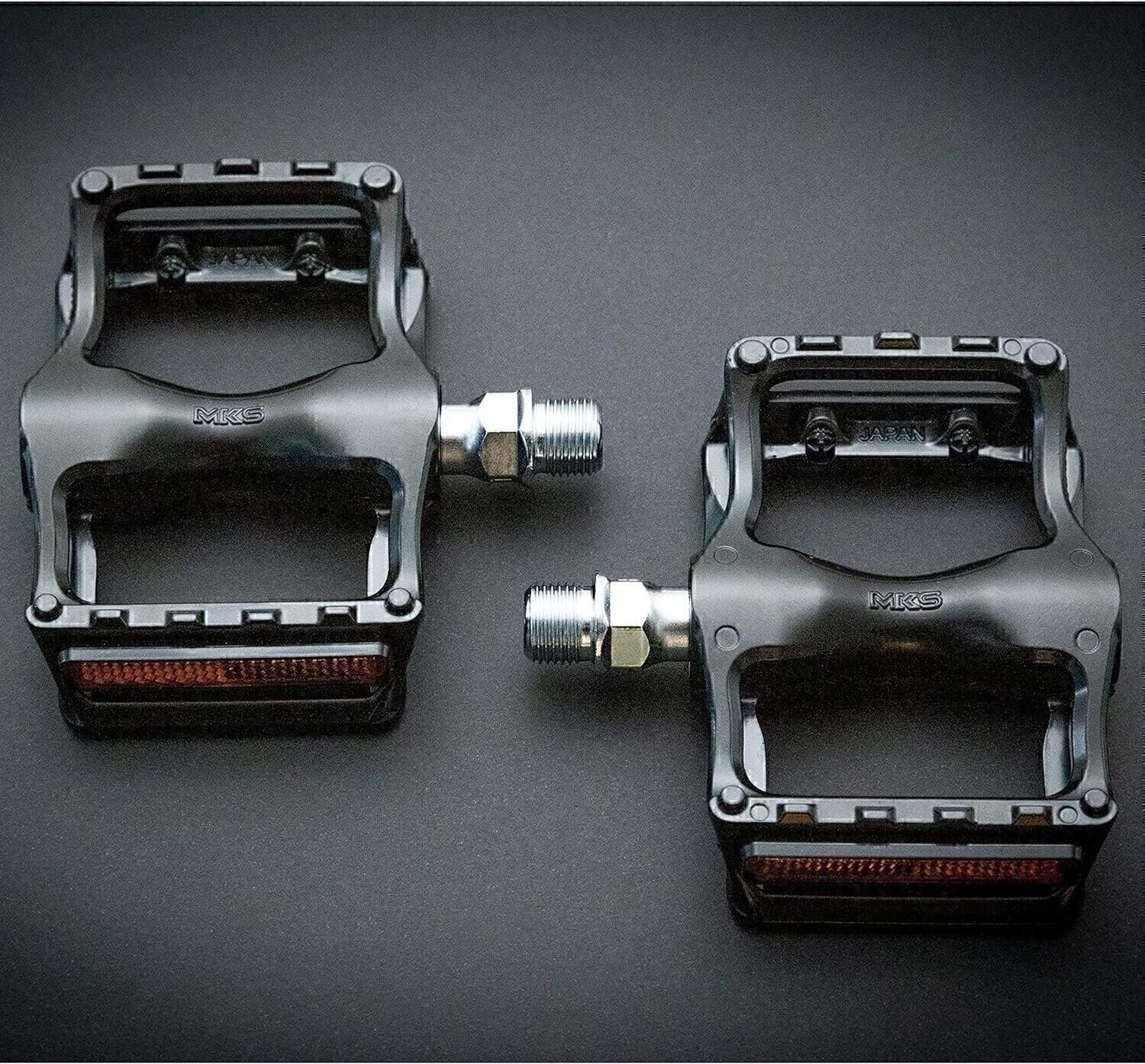 MKS Mikashima Seisakusho Seahorse Bicycle Pedal, Black