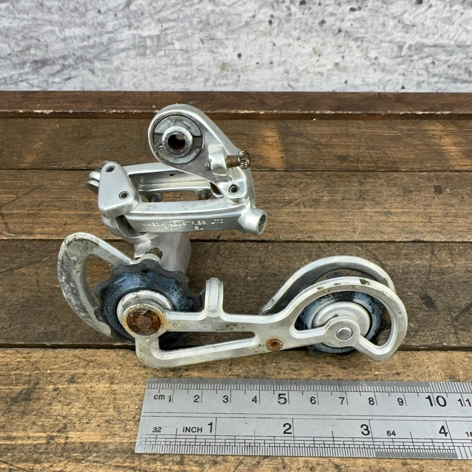 Vintage SunTour Cyclone Rear Derailleur Long Cage Parts Japan Road Bike 70s