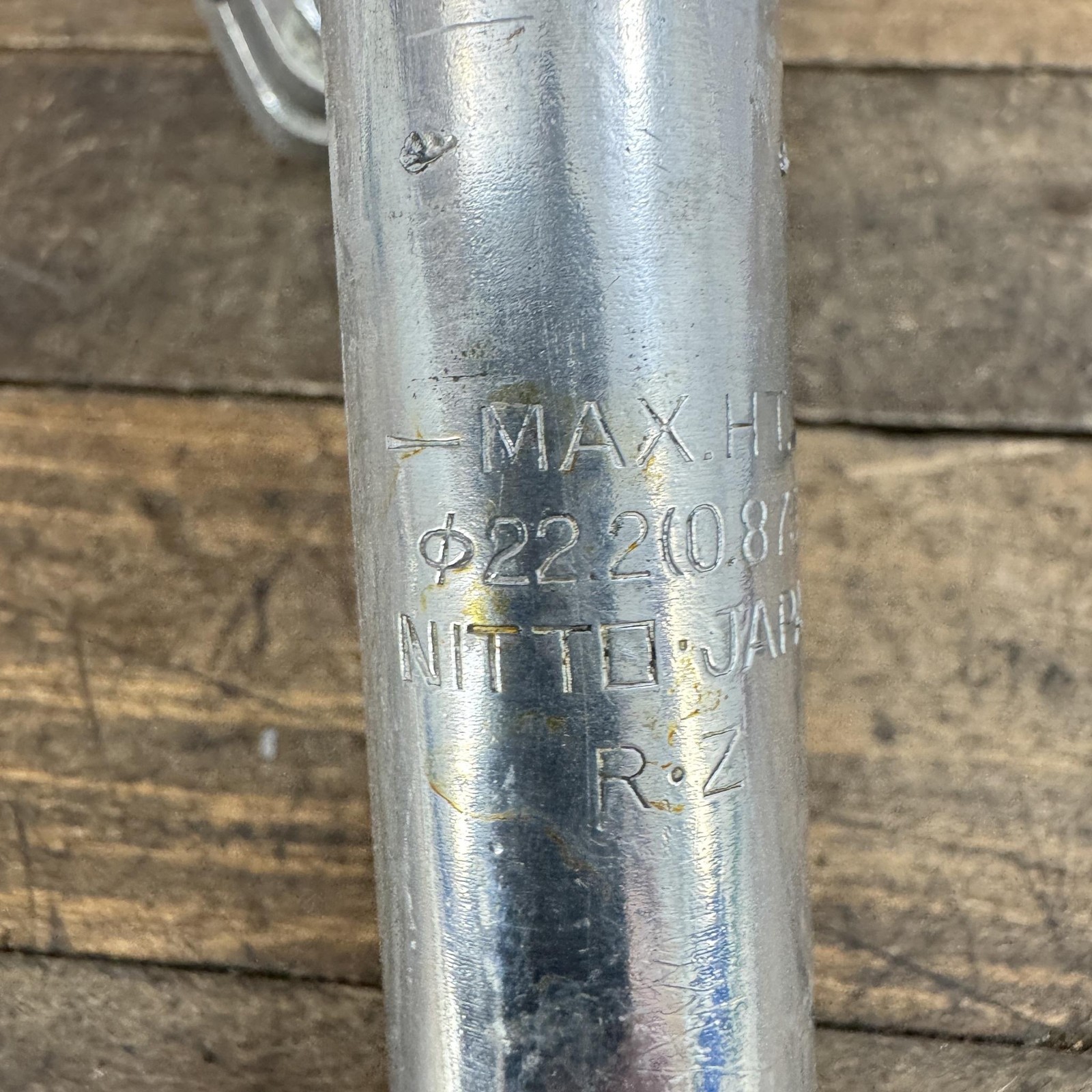 Vintage Nitto 75mm Quill Stem 25.4 Clamp 22.2 Japan Silver Alloy Road Bike