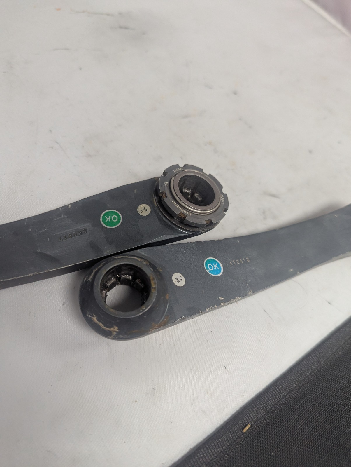 WTB grease guard 1 1/8″ threadless headset in black NOS