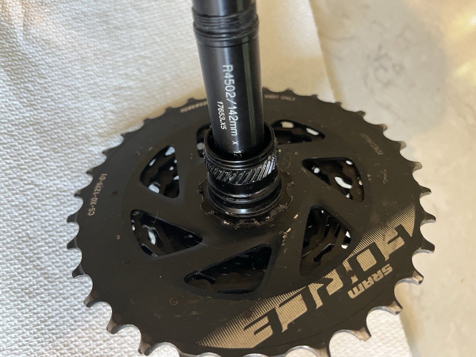Chris King Rear Hub Conversion Kit R45D 12x142mm XDR + SRAM Force Cassette