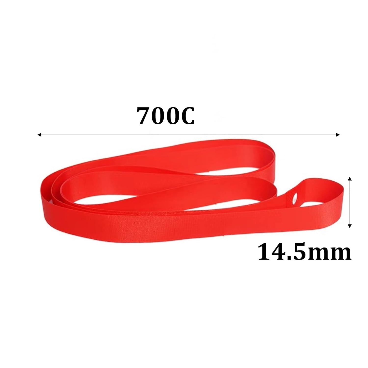 2Pcs 700C Bicycle Rim Strip Rim Tape, High-Pressure & Puncture Resistant Inne…