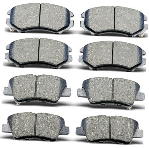 D924 D1313 Front Rear Ceramic Brake Pads Set Fit For Hyundai