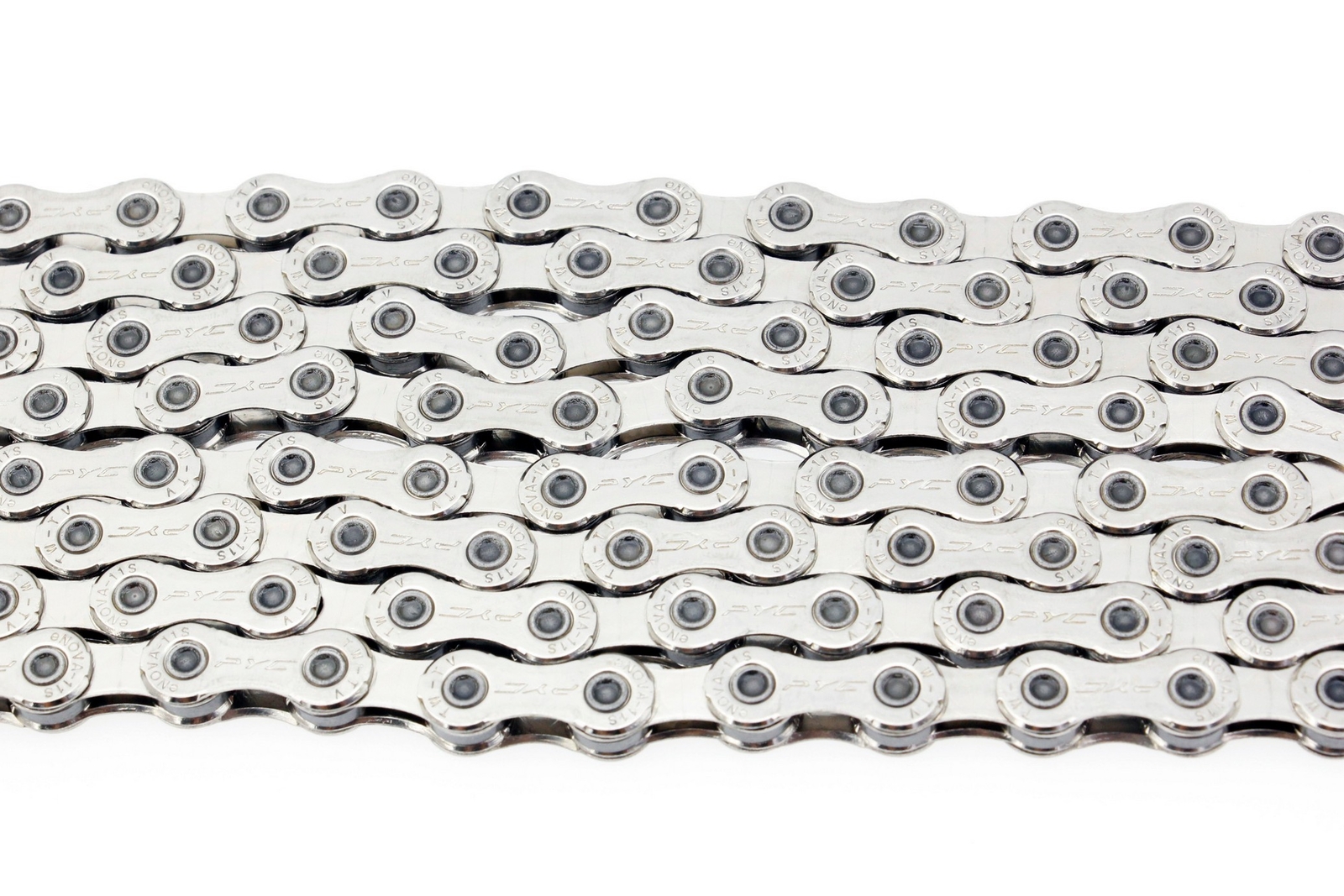 Swishti E11 11-Speed eBike Bicycle Chains 126L For Shimano Bocsh Use In Silver