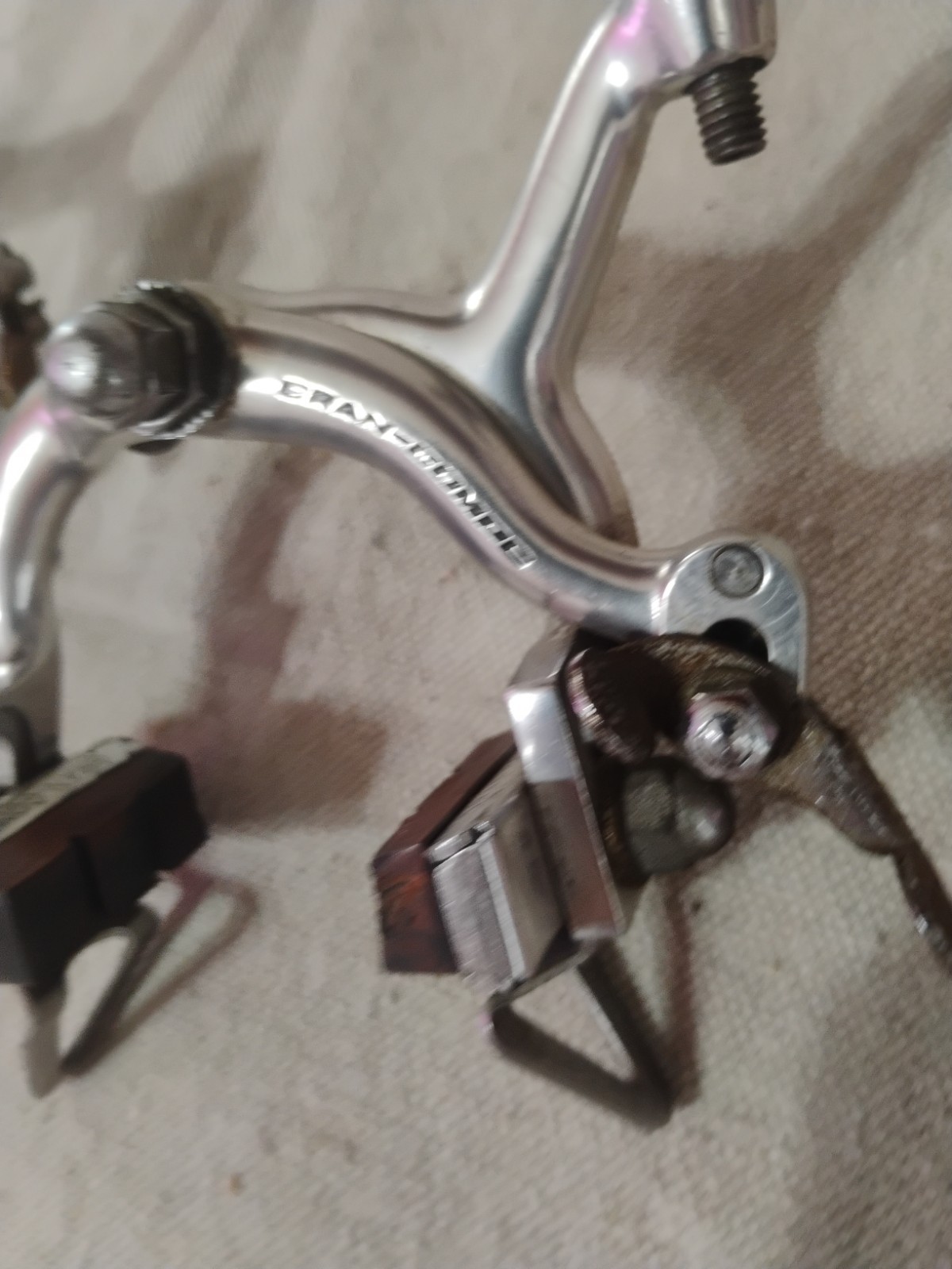 Vintage Gran-Compe Side Pull Brake Calipers Front And Rear