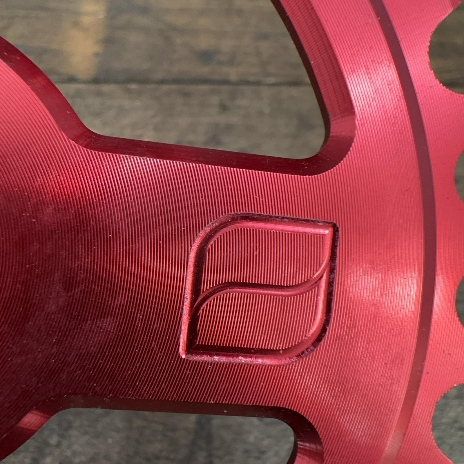 Snafu 30T BMX Sprocket Red Aluminum Chainring Freestyle BMX Bike 30 Tooth NOS