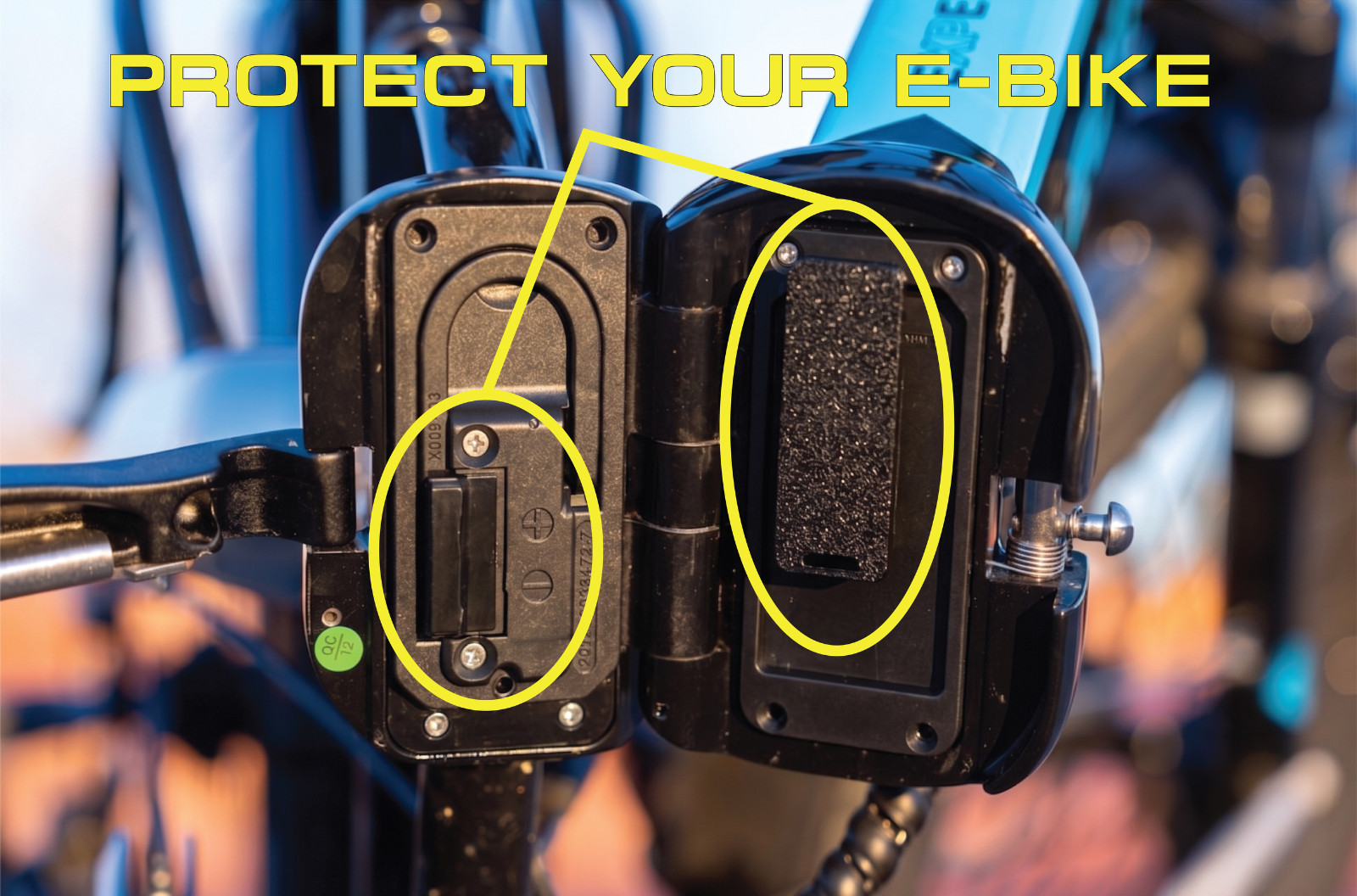 Battery Port + Connector Cover Kit Compatible with Lectric XP 1.0 2.0 3.0 XP4