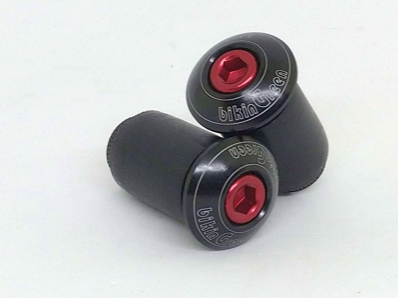 bikinGreen Machined Bar end cap / Handlebar plug «Black» Road BIKE