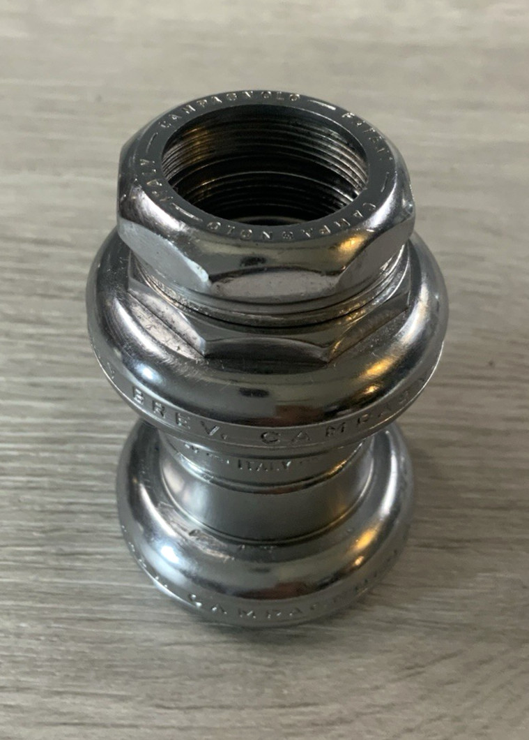 CAMPAGNOLO RECORD HEADSET ONE INCH THREADED BRITISH THREADING STEEL