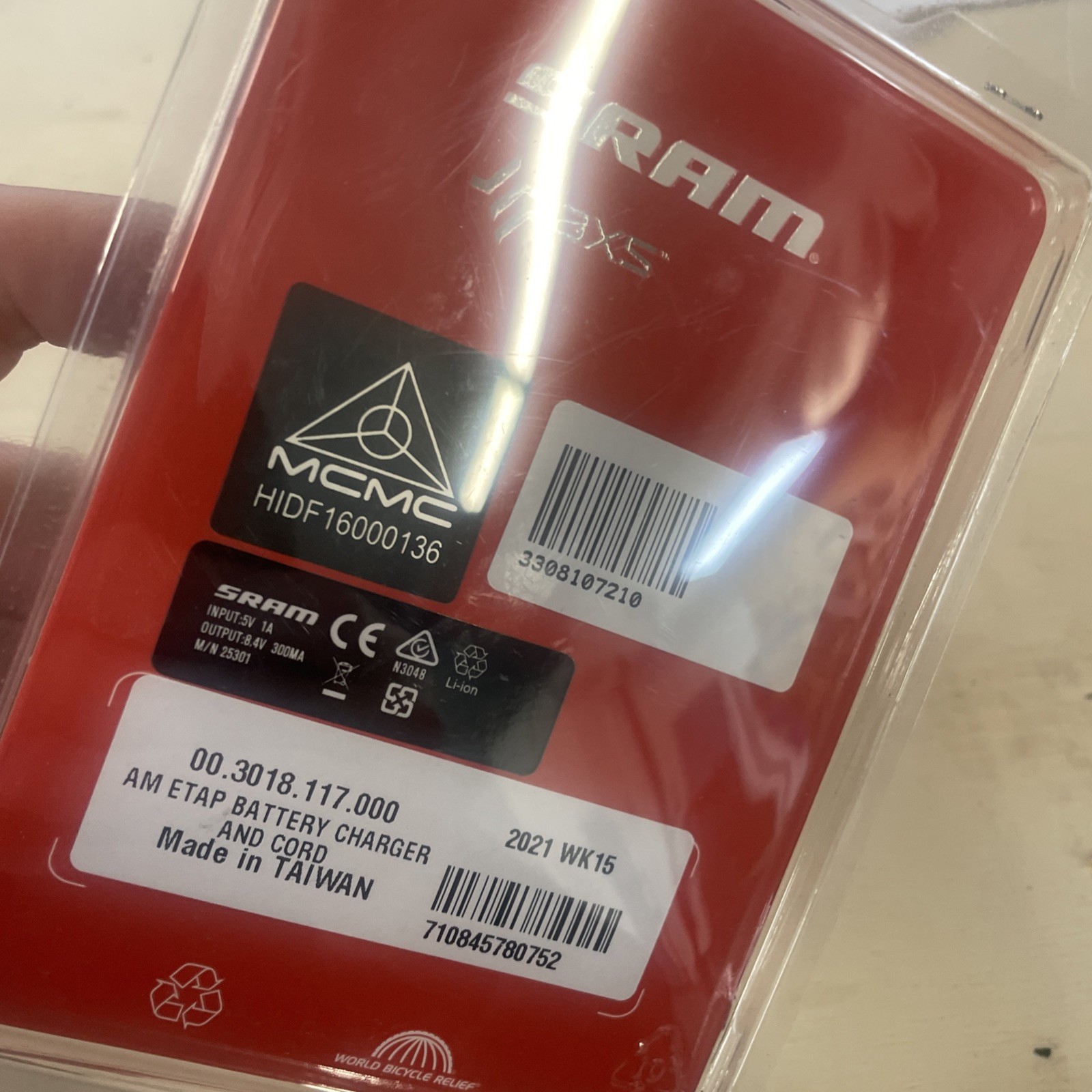SRAM eTap/AXS Battery Charger and Cord Authentic, New