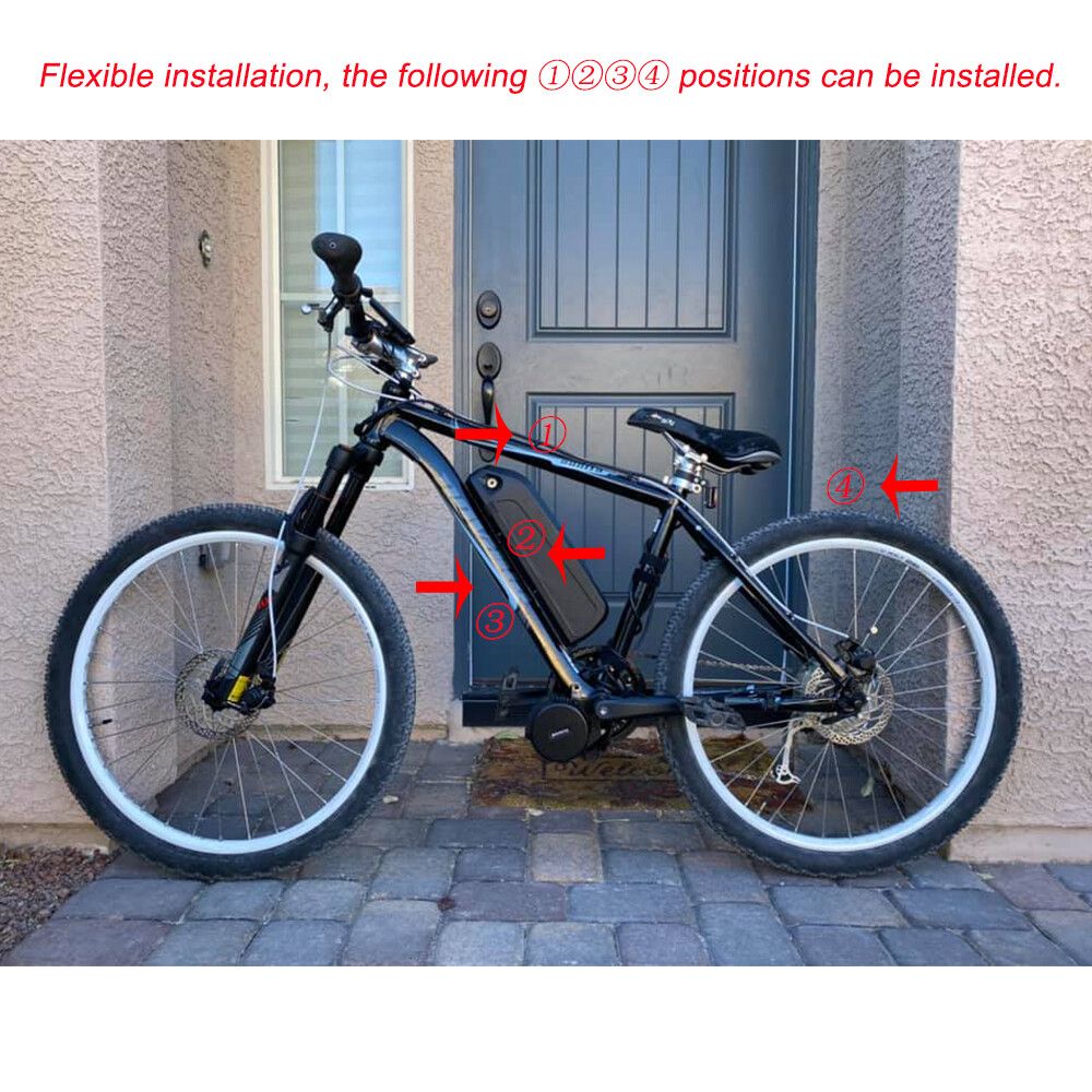 48V 20Ah 750W 1000W 1500W Ebike Battery Hailong Lithium Battery for Bafang