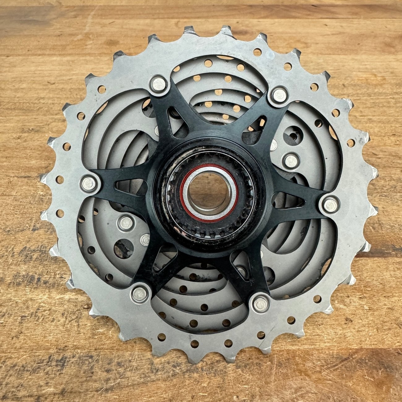 Typical Wear Shimano Dura Ace CS-9000 11-28t 11-Speed Bike Cassette 197g