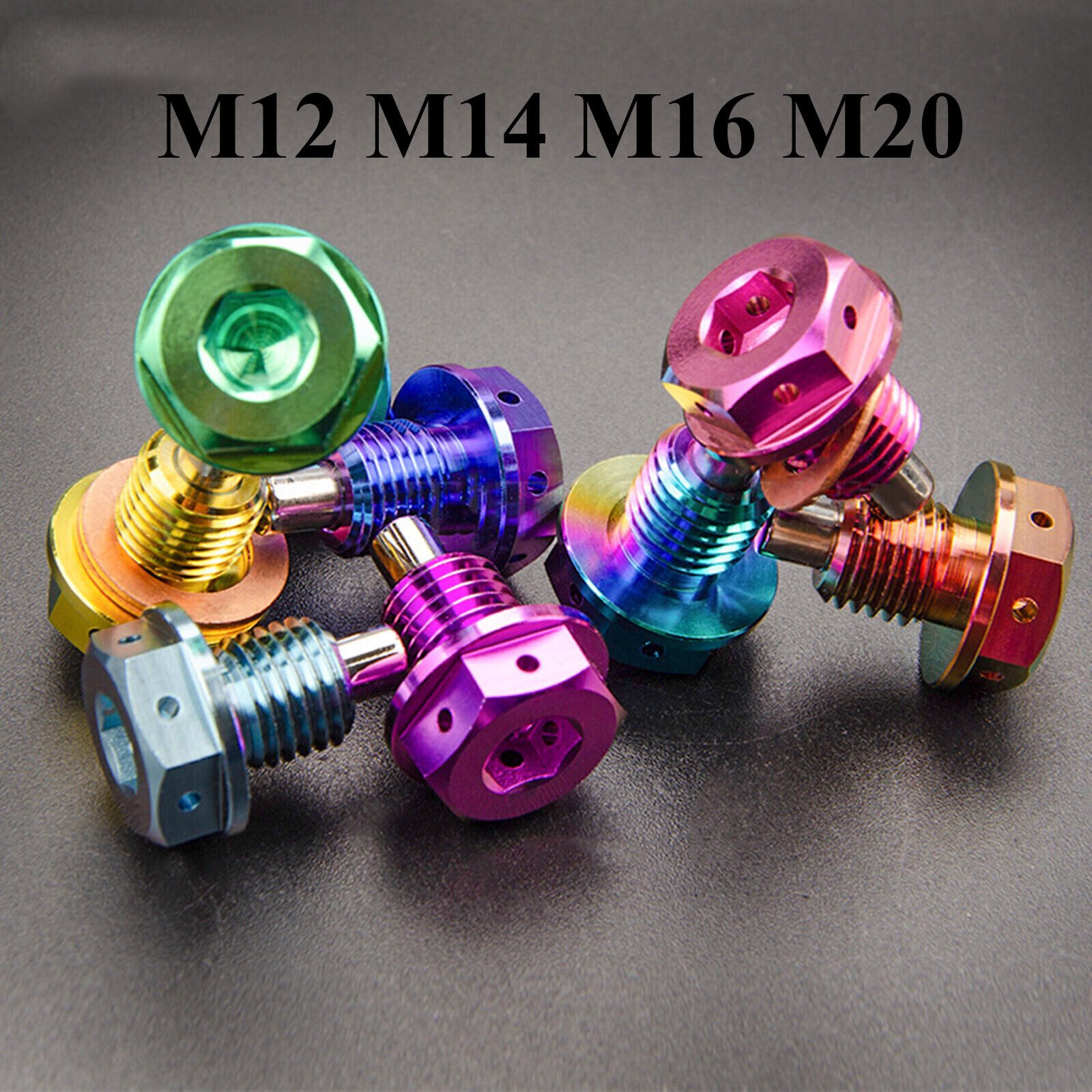 Magnetic Oil Drain Plug for Engine and Transmission – TItanium Alloy M12 x 1.25