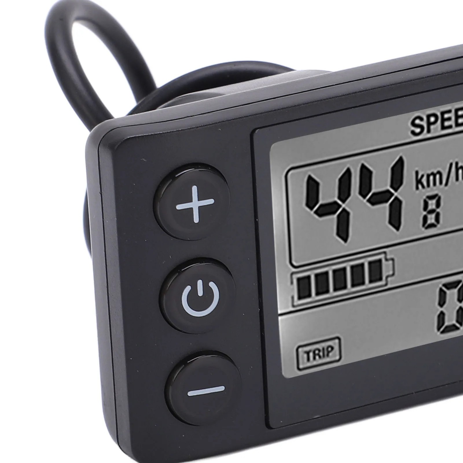 For E-bike Lcd Display 24V/36V/48V Mini E-Bicycle Electric Bike Speed Meter 2024
