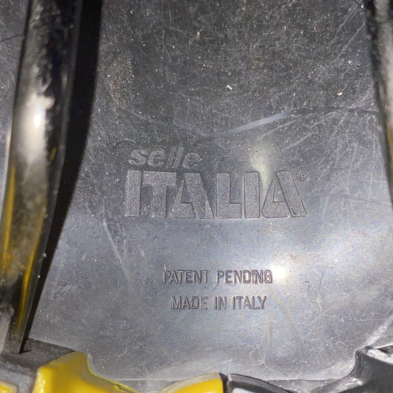 Selle Italia Turbo Matic Bicycle Saddle Yellow Turbomatic Bike Seat