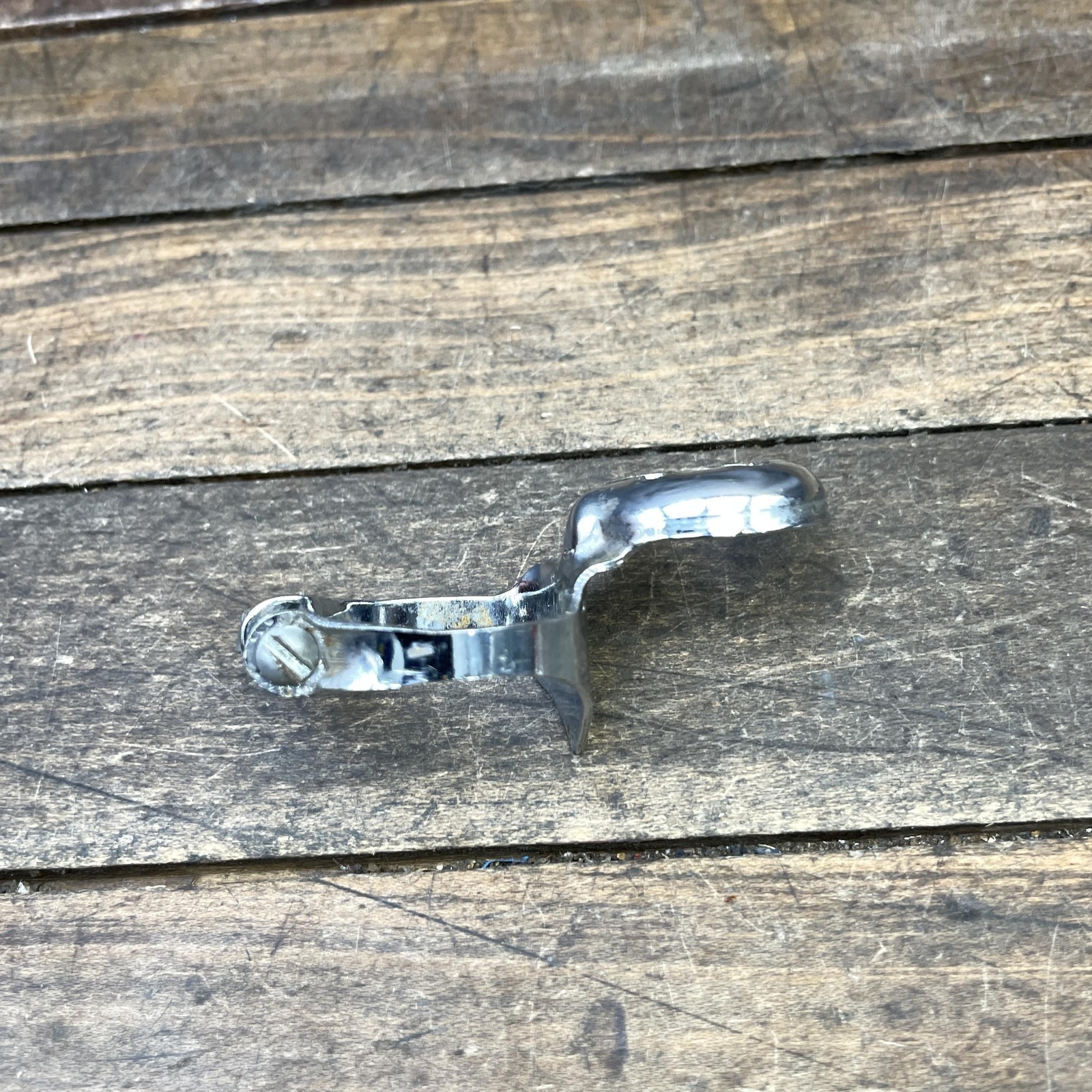 Vintage AFA 2 Steel Pump Umbrella Clamp On 28.6mm Made In France Road Bike 20g
