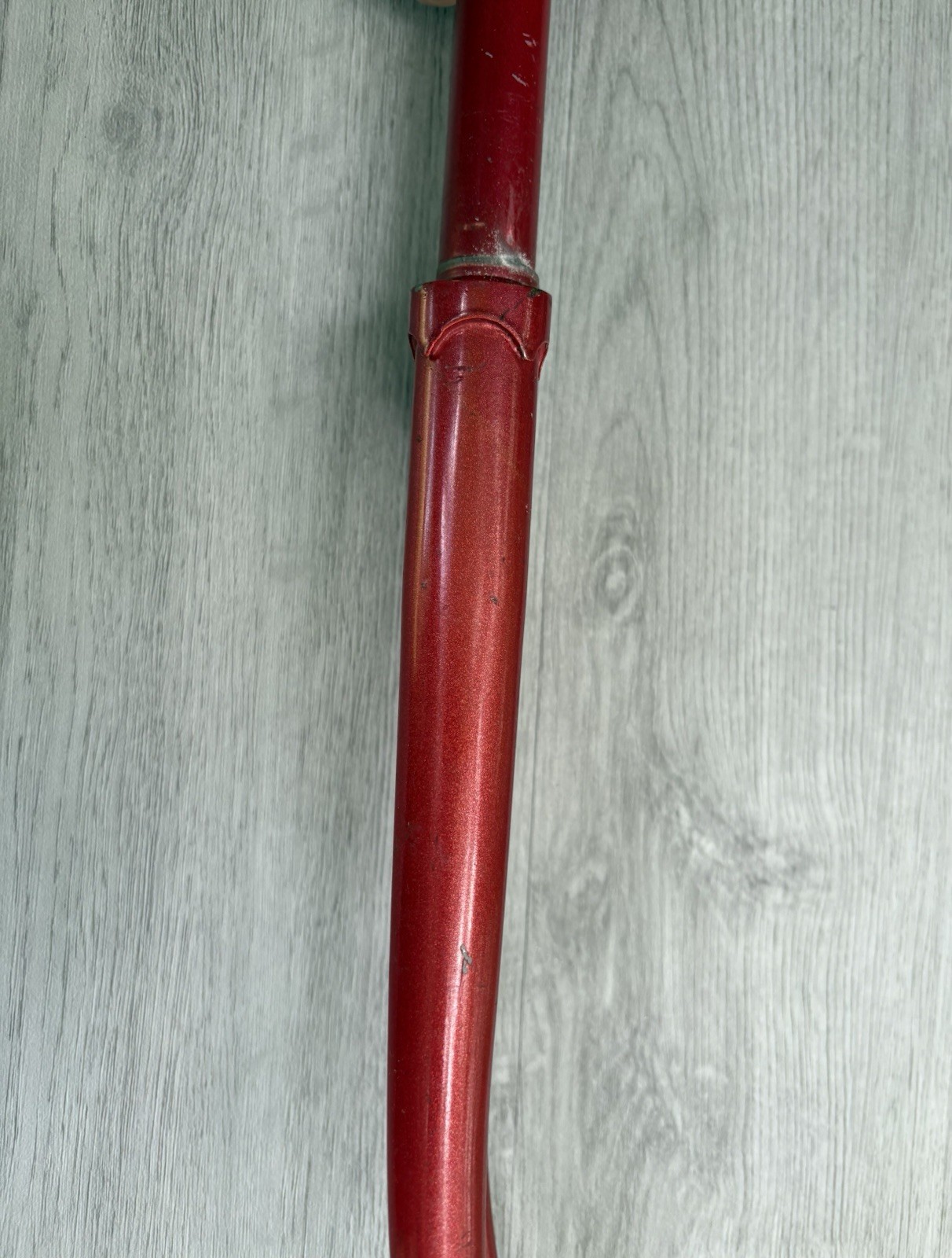 LEGNANO STEEL FORK 700C ONE-INCH THREADED 208 MM STEERER 48 MM OF FRENCH THREAD