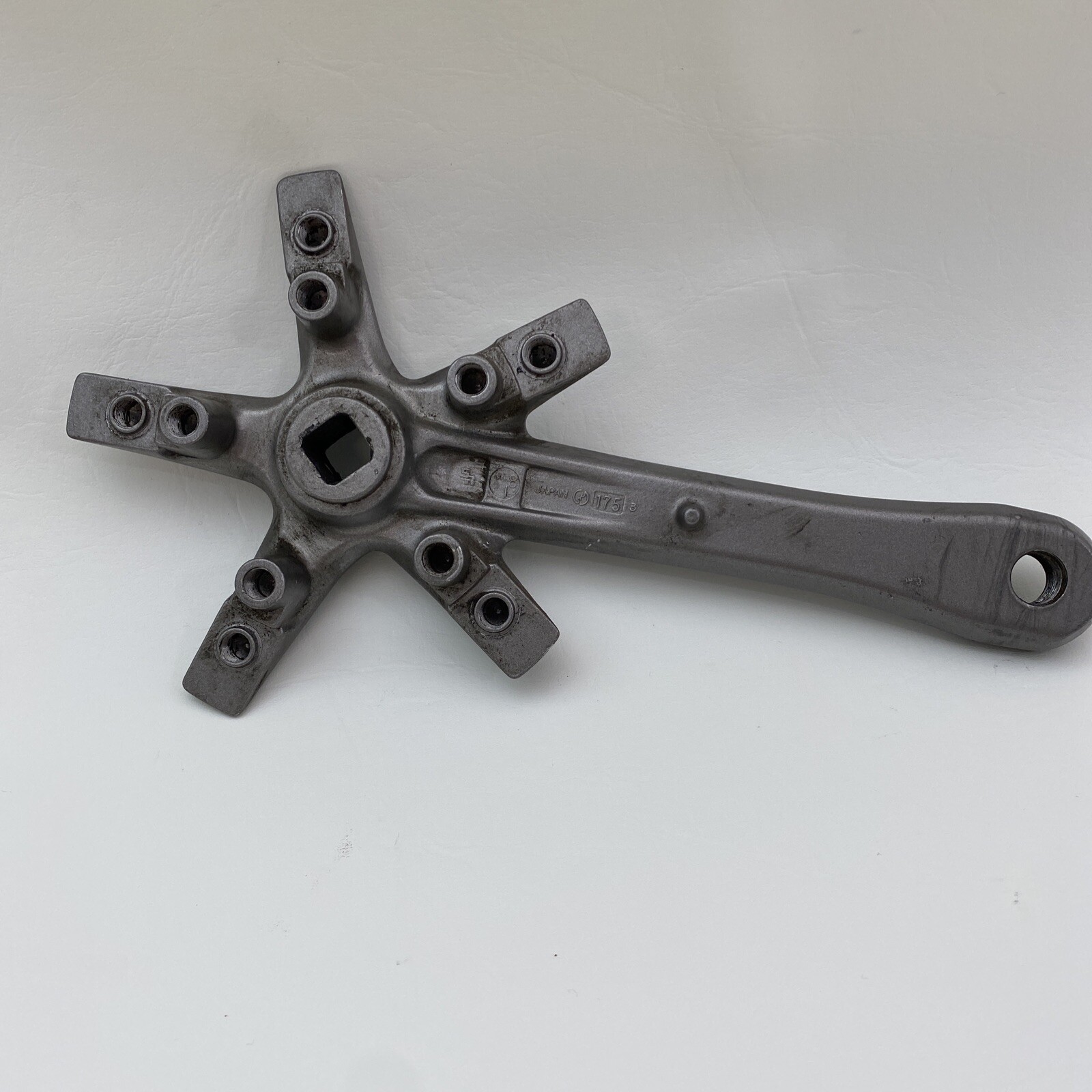 Vintage SR Sakae XCE Crank Arm Right 175 mm 110 74 BCD 1988 88 Silver Gray A22