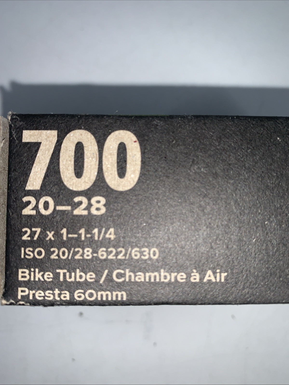 Teravail 700 x 20-28 Standard Inner Tube 60mm Street Bike Tube NEW Open Box