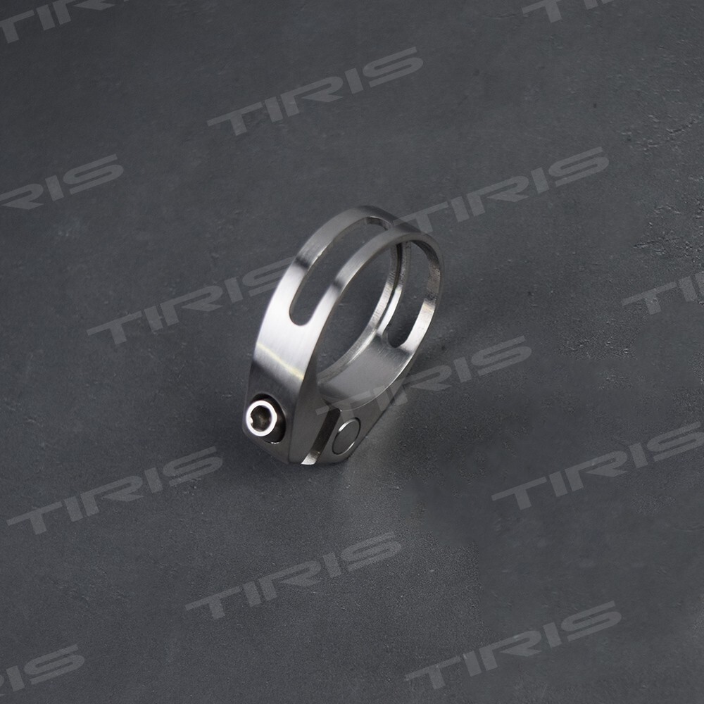 TIRIS Titanium Bicycle Seatpost Clamp Bike Seat Tube Collar clip 31.8/34.9