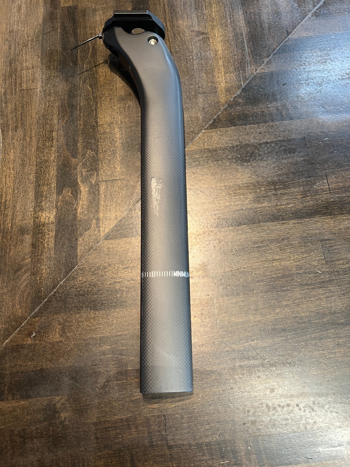 Pinarello Dogma F8/F10/F12 White 350mm 25mm Setback Carbon Bike Seatpost (Black)