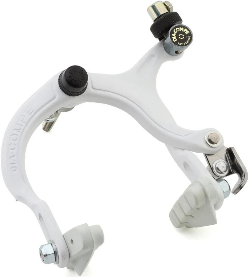 Dia-Compe 883 Nippon BMX Bicycle Brake Caliper White Rear