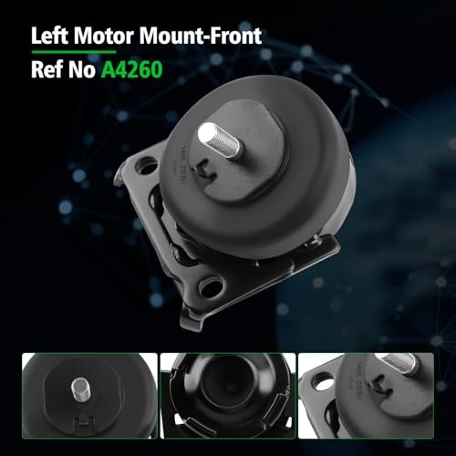 Engine Motor and Trans Mounts Compatible with Tacoma 2005-2015 4.0L V6