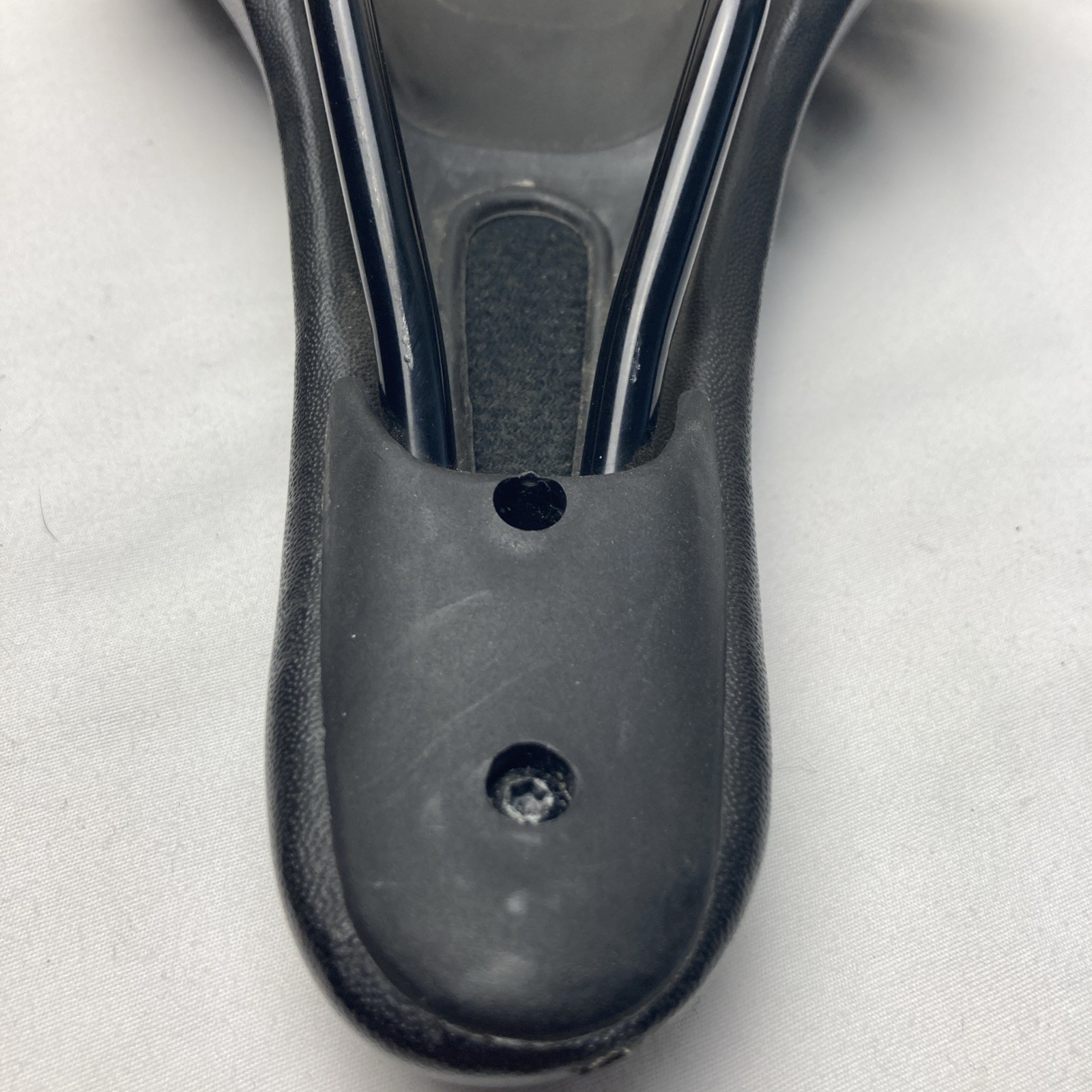 Oval Concepts Bike Saddle – Black with Gray Accents 7x7mm rail clamps