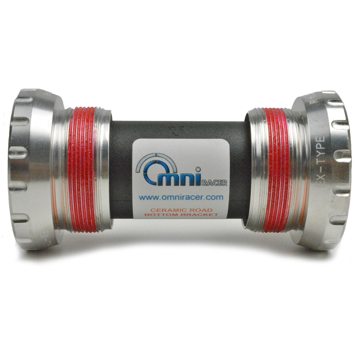 OMNI Racer WORLDS LIGHTEST Ti CERAMIC Bottom Bracket Fit Dura Ace Ultegra SILVER