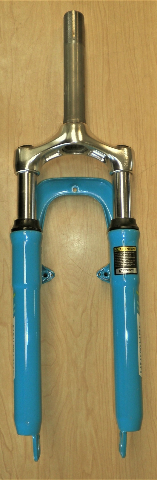 SCHWINN ZOOM 24″ MOUNTAIN BLUE-GREEN SUSPENSION FORK BIKE PARTS 514