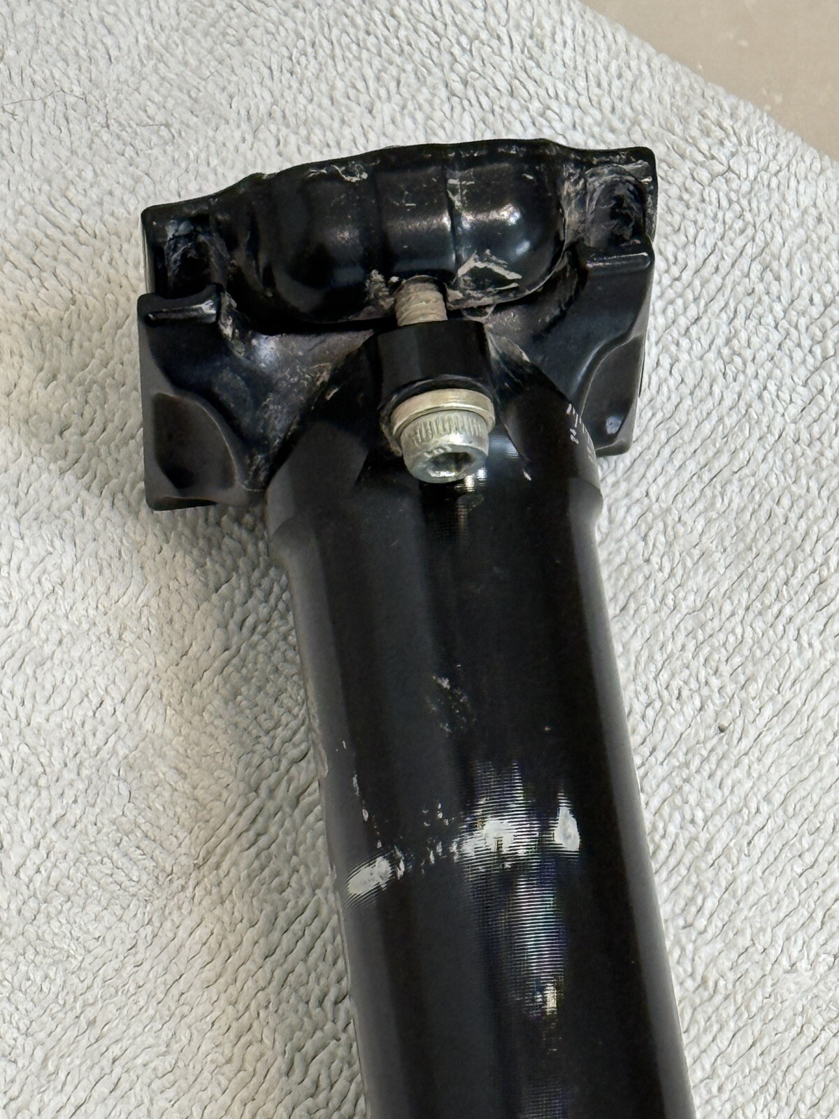 Thomson Elite Seatpost – Zero offset 30.9mm x 367mm SP-E128 Black [slr]