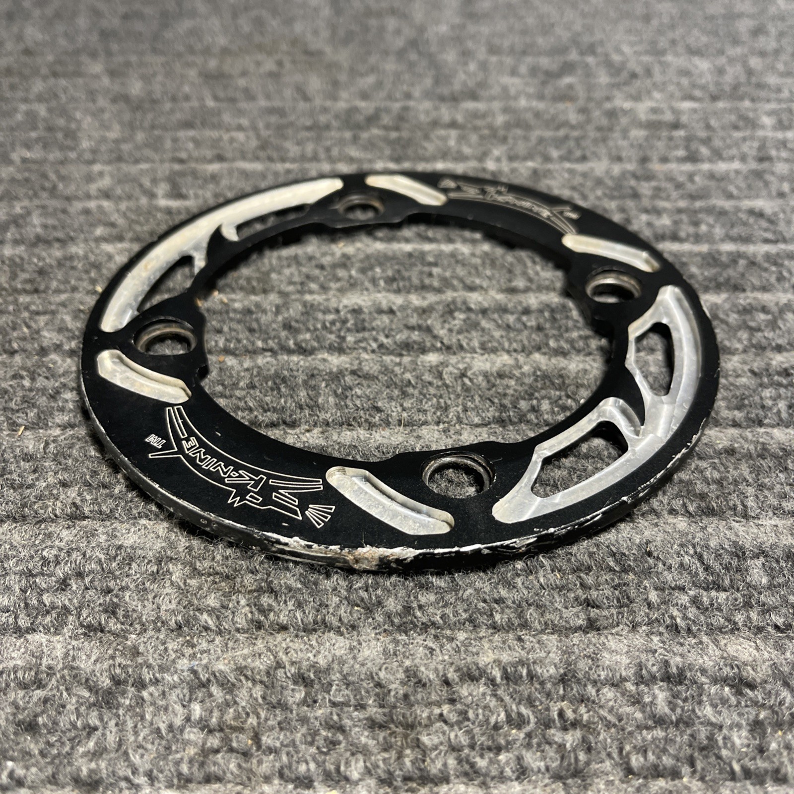 Vintage Kona K-Nine Chain Ring Protector 4 Arm 74 BCD Bash Guard Downhill MTB