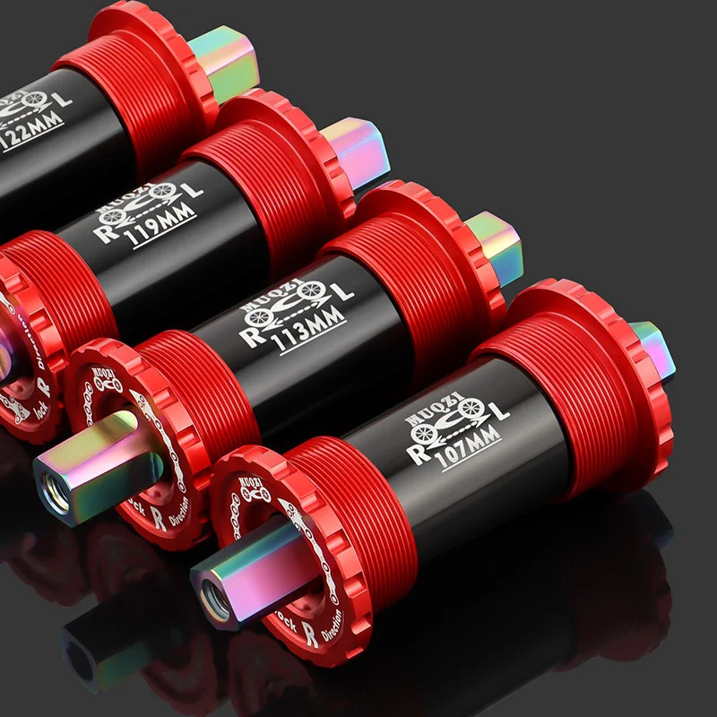 Ceramic Bearing Bicycle Bottom Bracket 68*103 107 110 113 119 122mm Square Titan