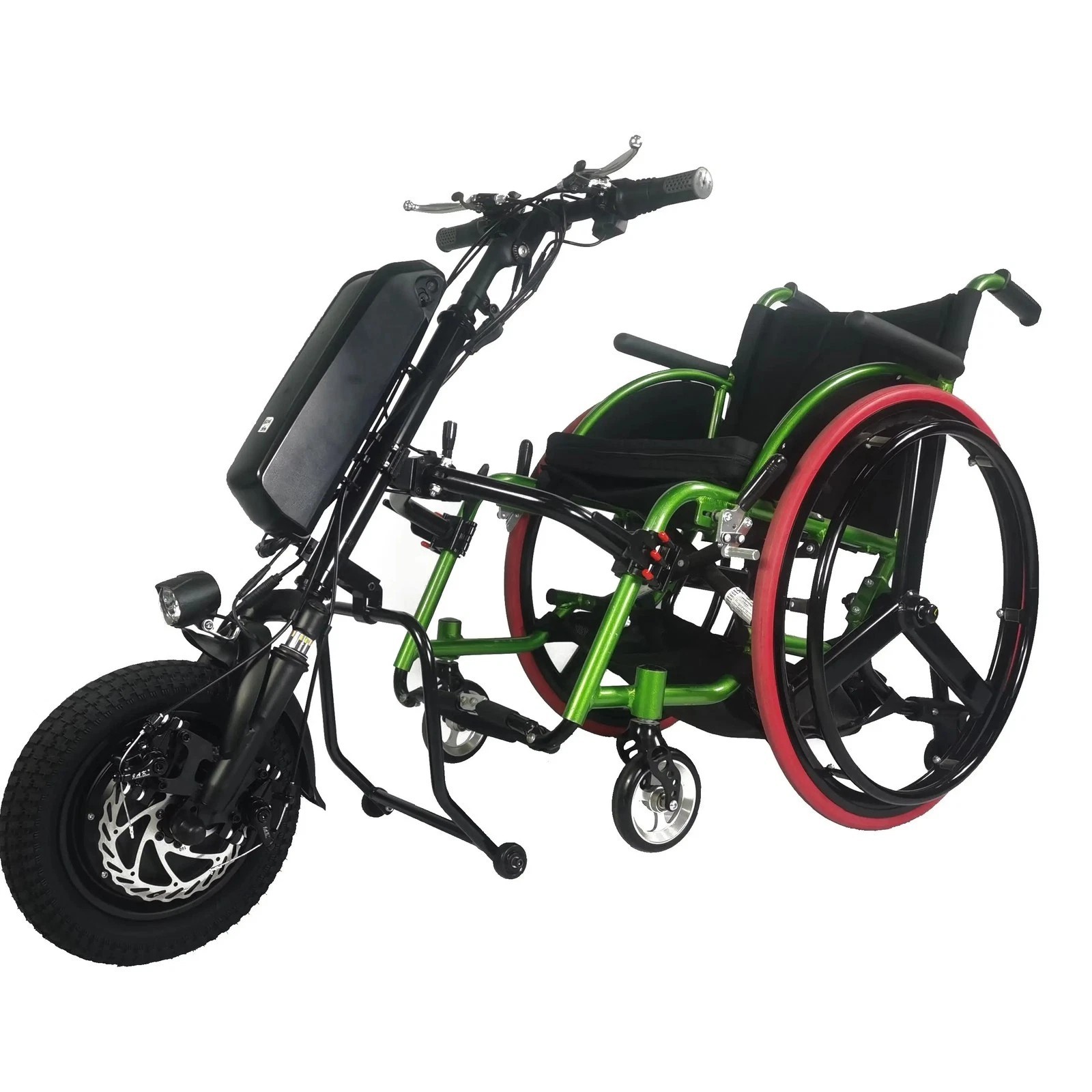 36V 8AH-17.5AH Polly Down Tube Batter-y for Our Wheelchair Attachment Handcycle