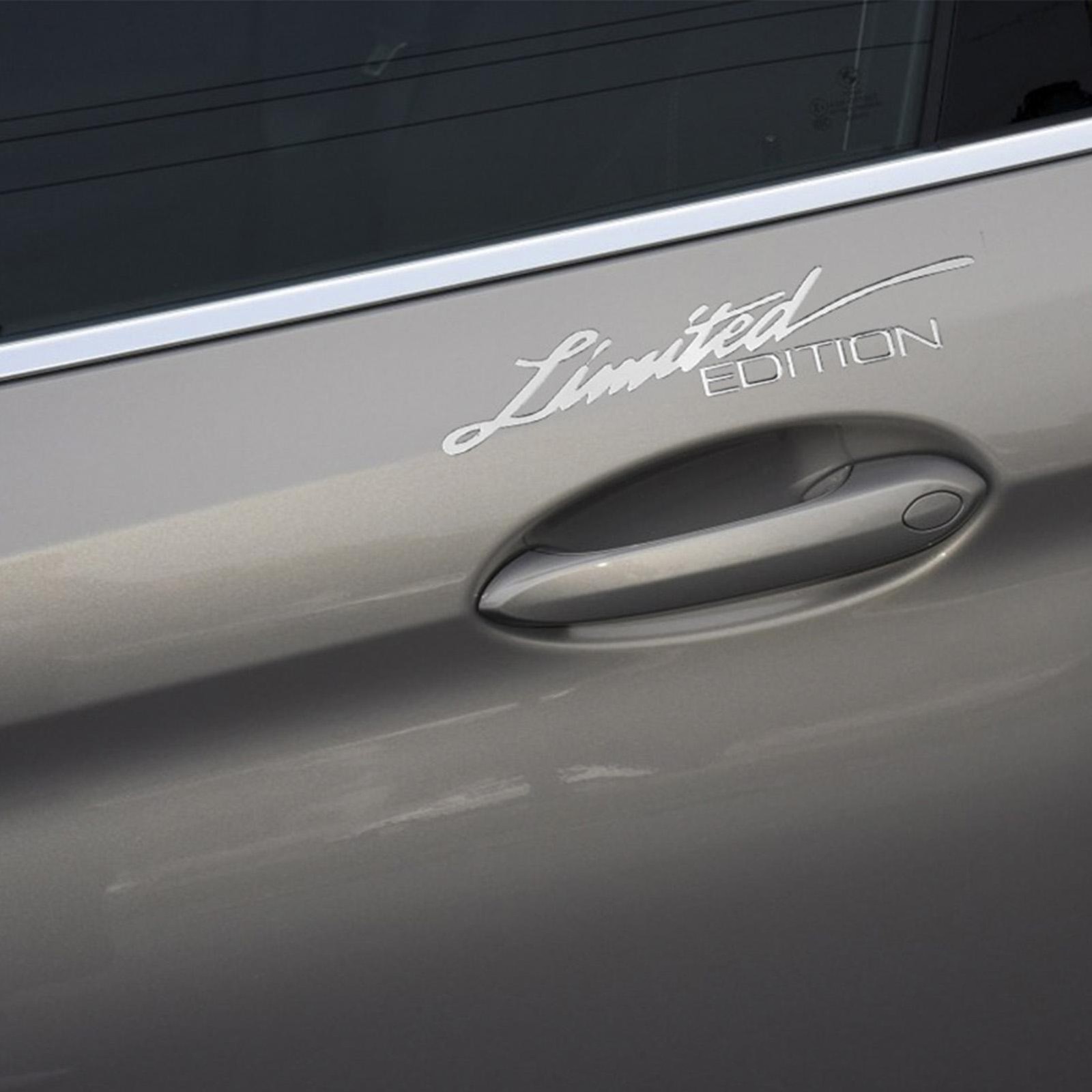 Car Body Sticker Waterproof Metal Decal Limited Edition Logo Emblem Badge Decal