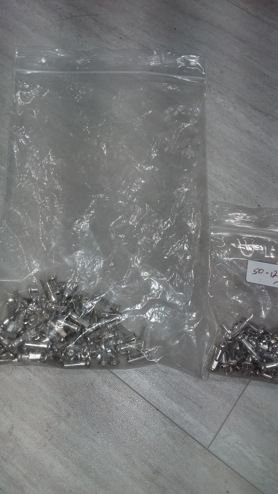 Bicycle Spokes Assorted Steel Chrome with Nipples Various Sizes