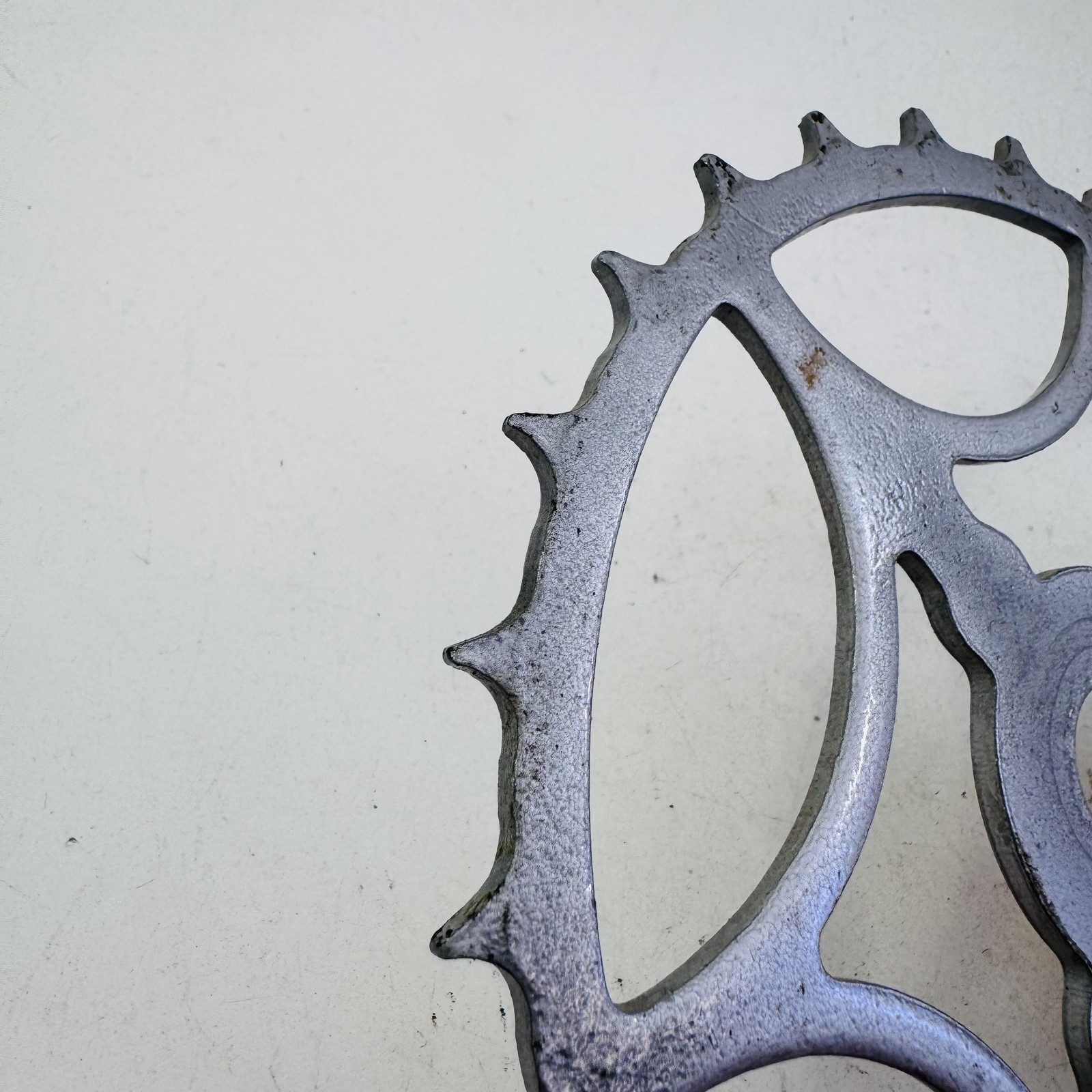 Vintage Skip Tooth Sprocket Chainring 50s Cruiser Balloon Tire Steel 26t Bike A1