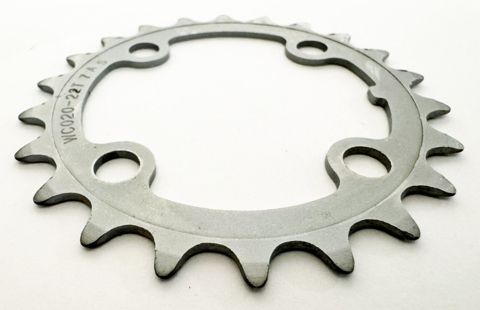 FSA WC020 22-Tooth 64mm Silver Steel, 4-Bolt, 64mm BCD Chain Ring – nos